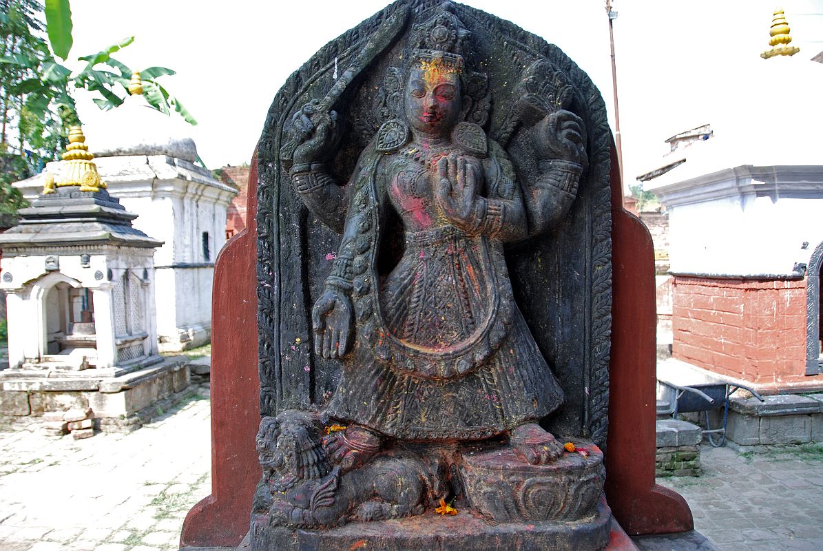 49 Kathmandu Gokarna Mahadev Temple Gauri Statue 